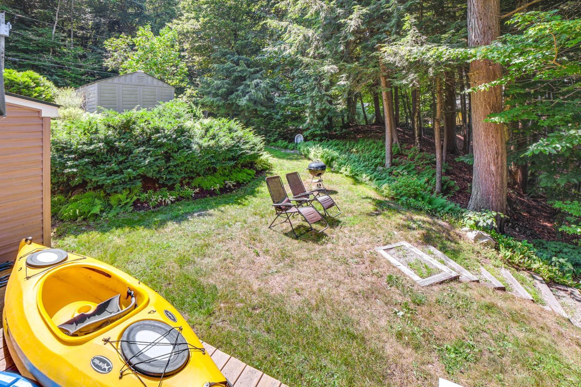 Breathtaking Newbury Cottage With Deck On Chalk Pond Dış mekan fotoğraf